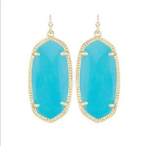 Kendra Scott Elle Drop Earrings Turquoise